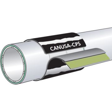 GTS-PP100 One-Piece Protective Sleeve for Polypropylene up to 100°C, by Canusa-CPS