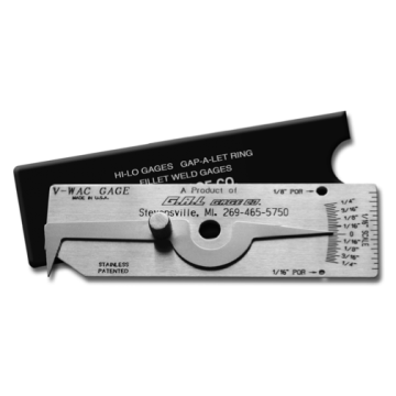 G.A.L. Gage, Cat #5, V-WAC Single Weld Gage