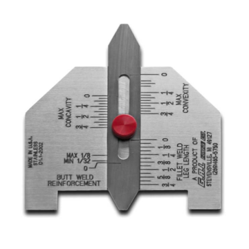G.A.L. Gage, Cat #6, Automatic Weld Size Weld Gauge, Inch