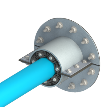 External Mount Split Wall Sleeves